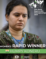 Prime Minister congratulates Humpy Koneru on winning the 2024 FIDE Women’s World Rapid Championship decoding=