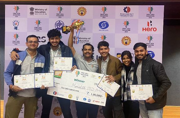 Galgotias College of Engineering and Technology's Team Monolith Clinches Victory at Smart India Hackathon 2023 decoding=