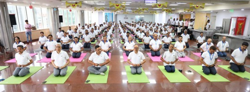 Bank of India celebrated 11th International Day of Yoga (IDY)