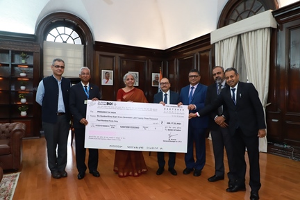 bank-of-india-pays-dividend-of-rs66817-crores-to-government-of-india