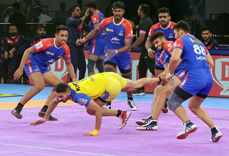 Captain Jaideep Dahiya leads Haryana Steelers to emphatic victory over Tamil Thalaivas decoding=