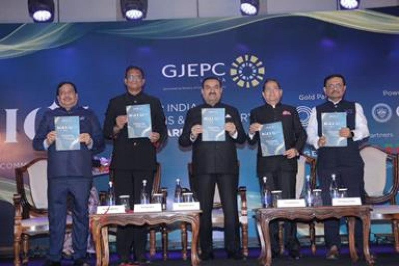 Shri Gautam Adani Advocates Technology & Sustainability at GJEPC’s 51st India Gem & Jewellery Awards in Jaipur