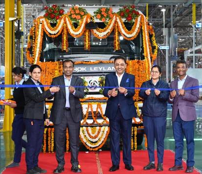 Ashok Leyland Celebrates 3 Million Vehicles Production Milestone decoding=