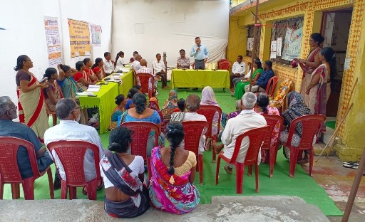 From Raising Buildings to Raising Breast Cancer Awareness: Ambuja Cement conducts Health Camps in rural areas of Chandrapur decoding=