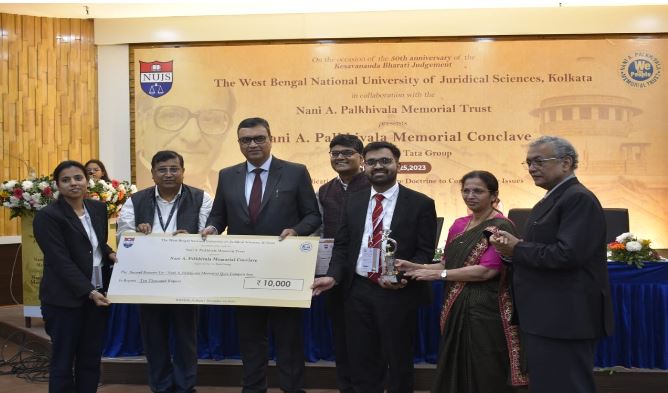 JMI team secures 2nd Runners up Position in Nani A. Palkhivala Memorial Quiz Competition decoding=