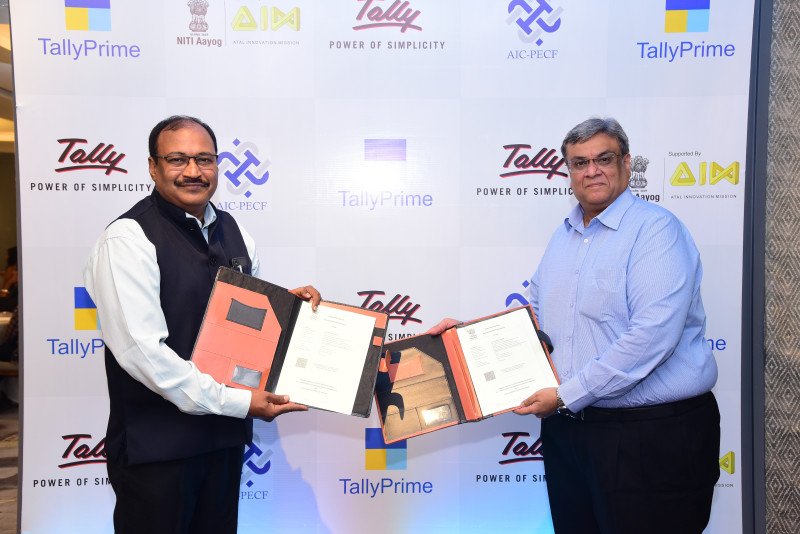 Tally Solutions signs MoU with AIC - Pondicherry Engineering College Foundation to support the start-up ecosystem