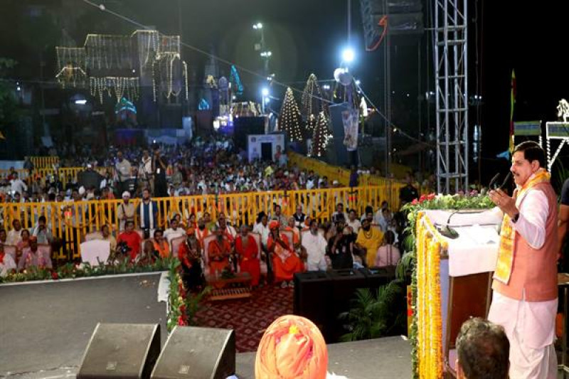 “During Simhastha 2028, devotees will receive the sacred opportunity to bathe in the holy waters of Maa Shipra,” said Mohan Yadav decoding=