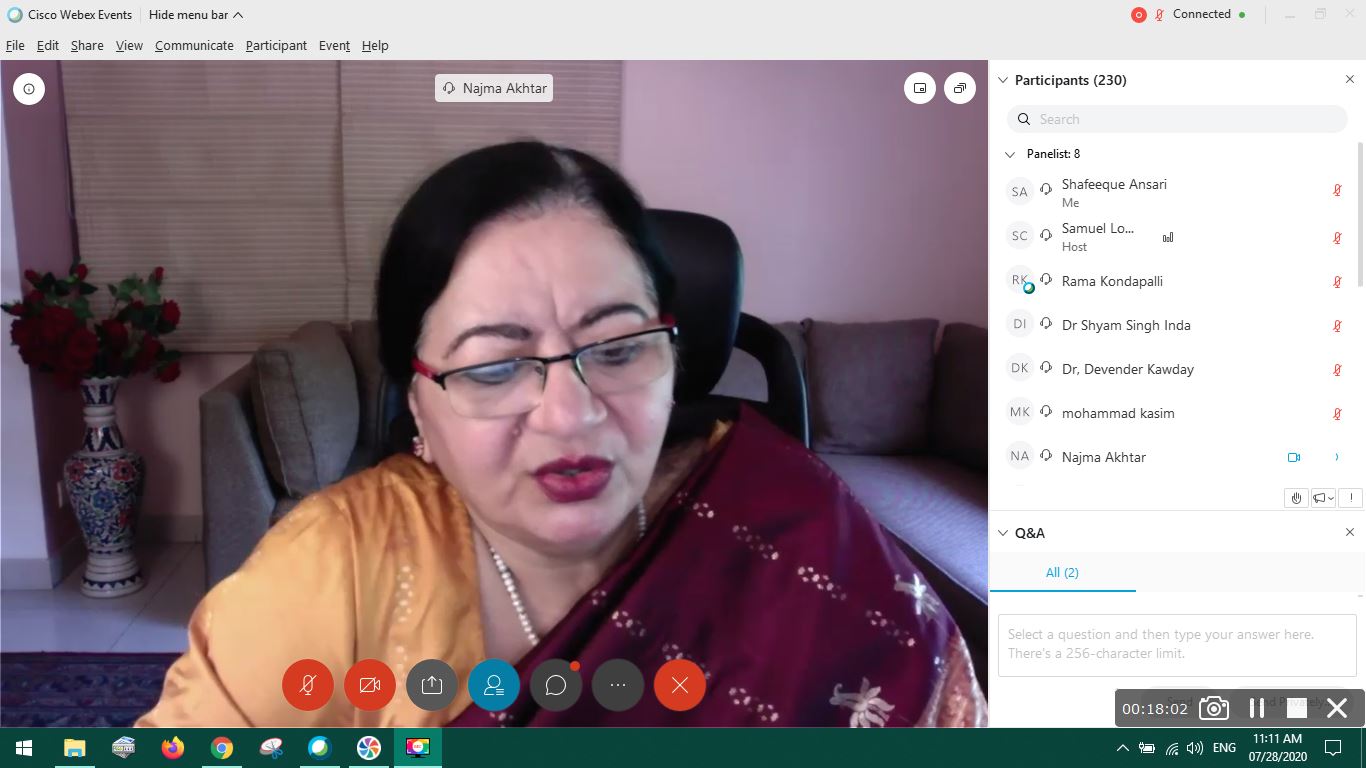 JMI and NAAC jointly organise a Webinar on ‘NAAC Assessment and Accreditation Process’ decoding=