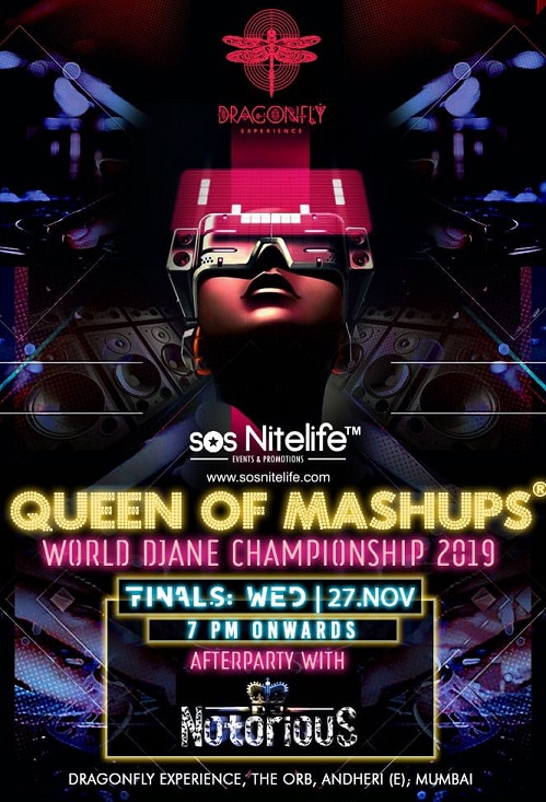 Queen of Mashups World DJane Championship’ to be held on 27th November, 2019 decoding=