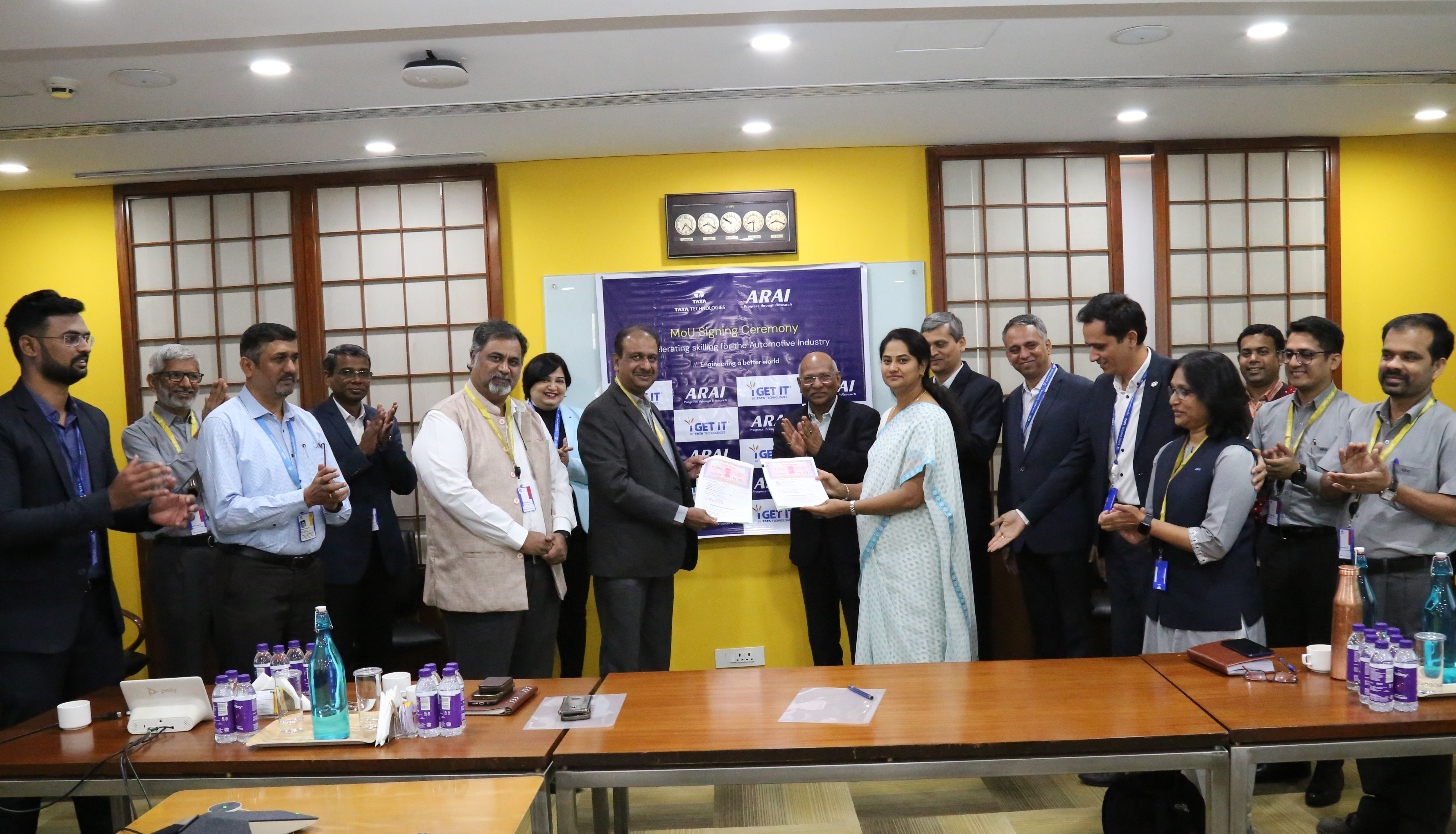 tata-technologies-signs-mou-with-the-automotive-research-association-of-india-arai-to-offer-joint-certification-programs-in-automotive-education