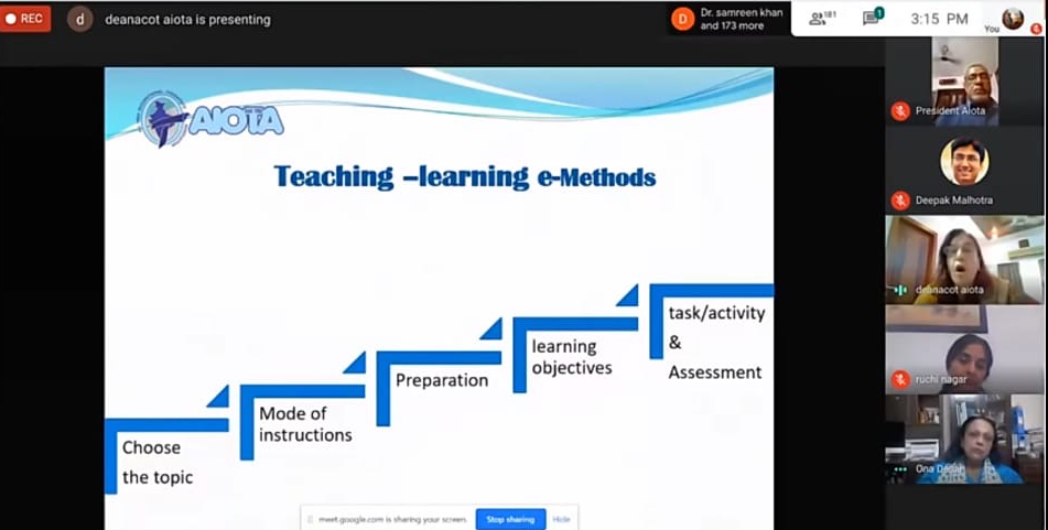 Jamia Hamdard organises webinar on “Smart Clinical Occupational Therapy Plan during COVID 19 Lock down” decoding=