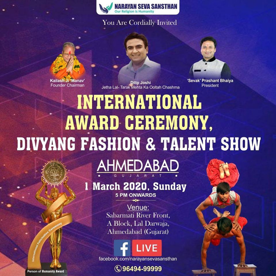 Divya Heroes to spellbound Ahmedabad at ‘17th Divyang Talent & Fashion Show’ decoding=