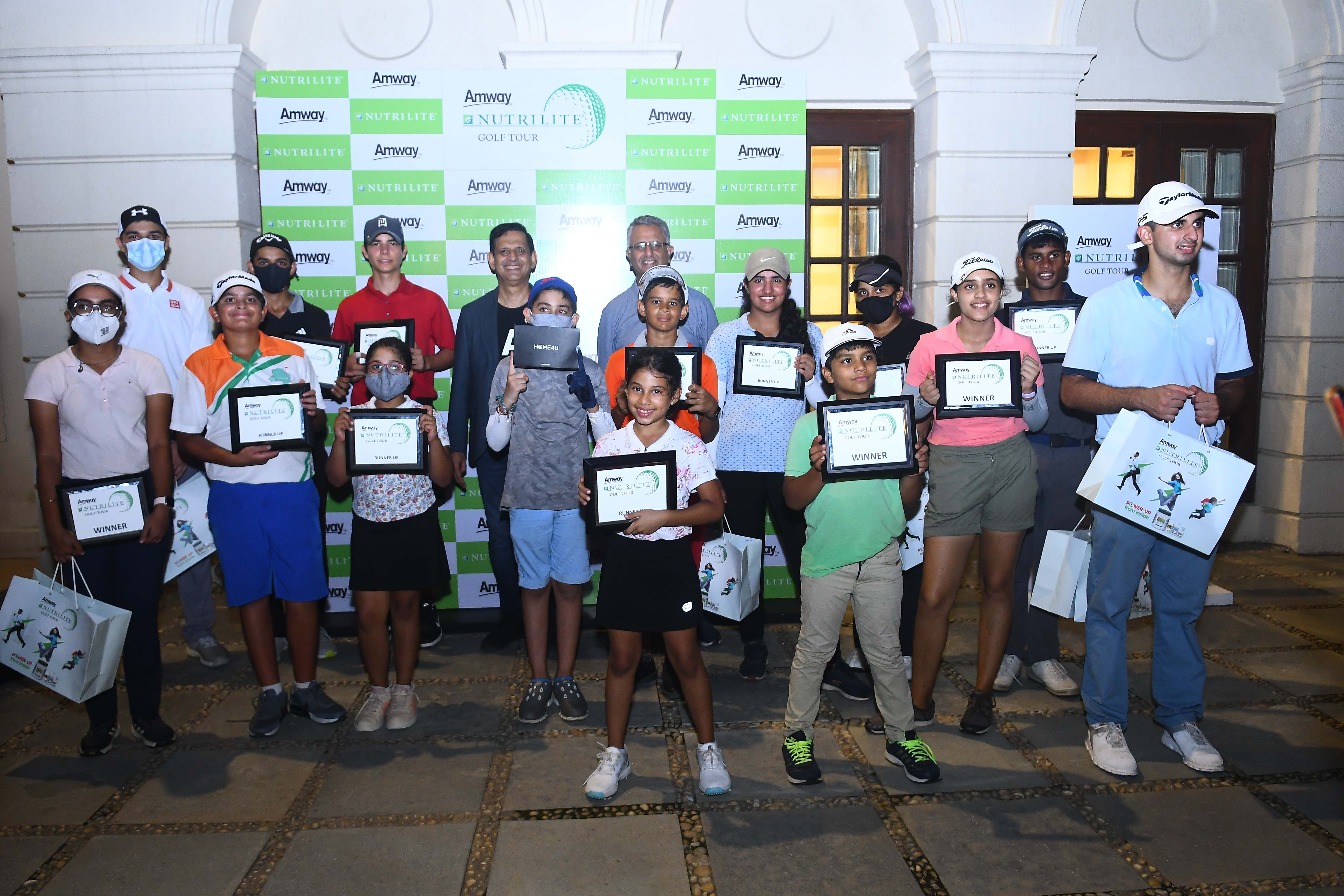 Amway India Organizes Amway Nutrilite Golf Tour to Support Young Talent decoding=