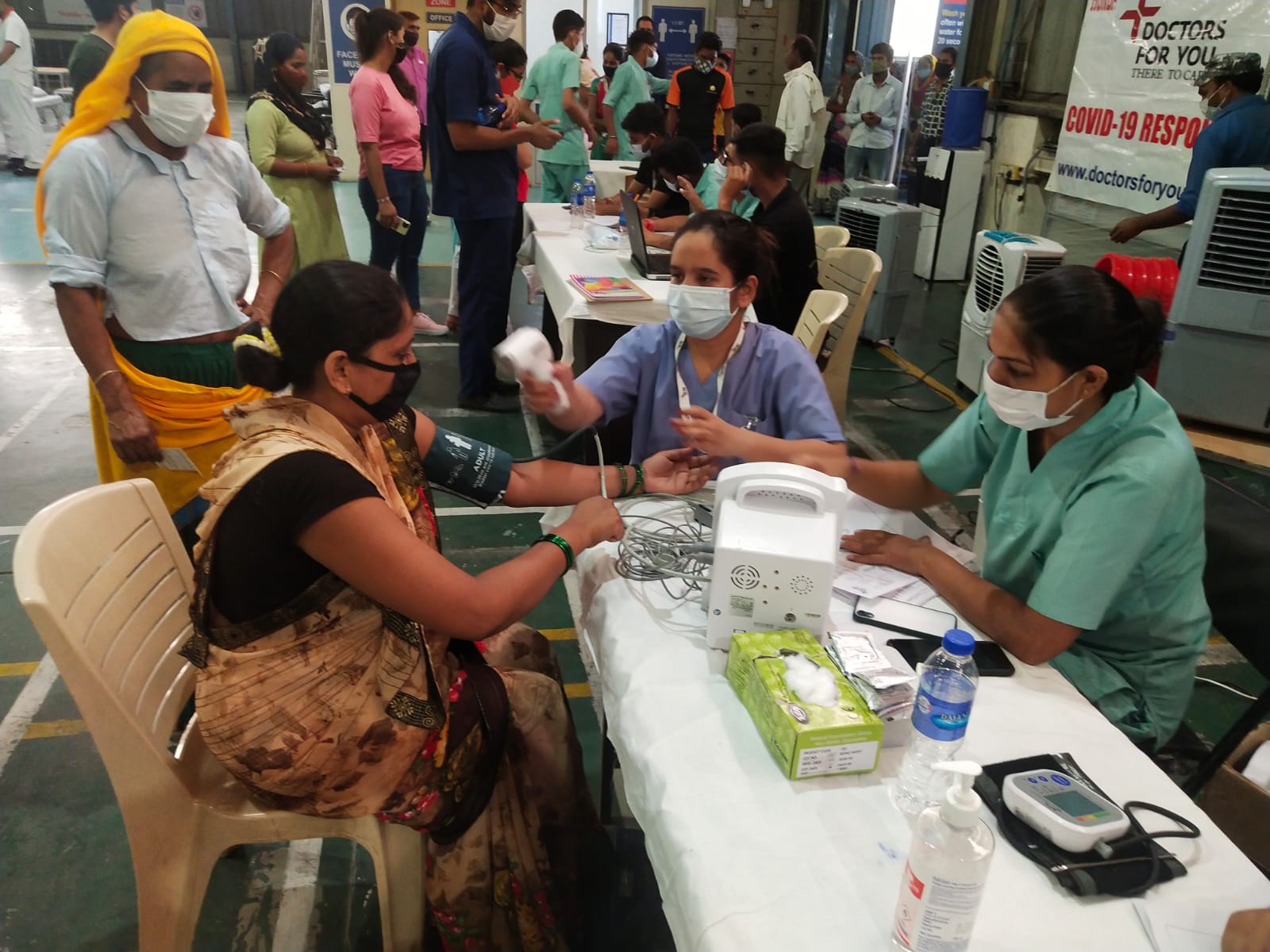Honda India Foundation organizes Community Vaccination drive &Health check-up campfor citizens decoding=