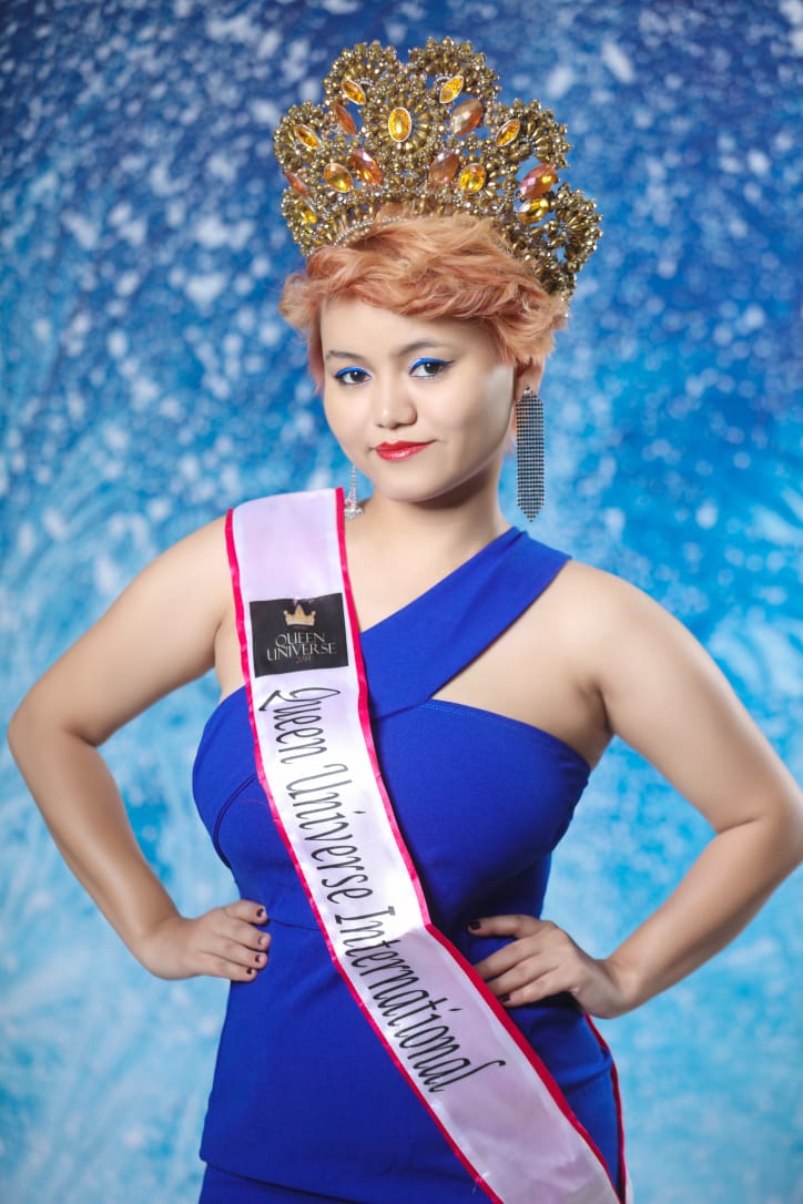 C. Elina Sangtam from Nagaland Wins Miss Queen of Nations, Beauty Pageant decoding=