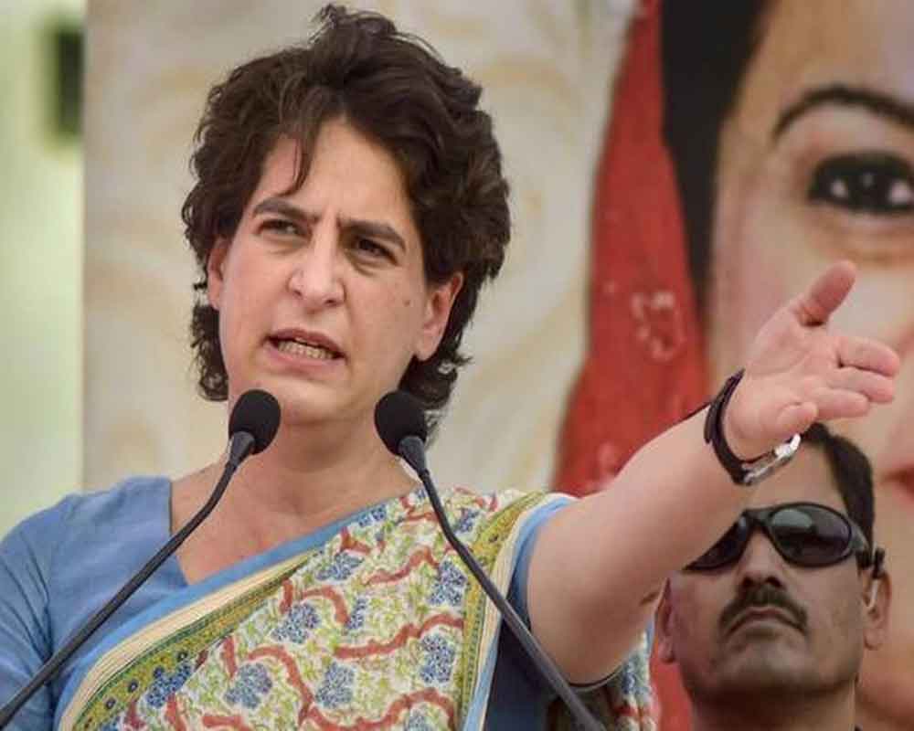 farmers-interest-limited-to-ads-under-bjp-govt-in-up-priyanka