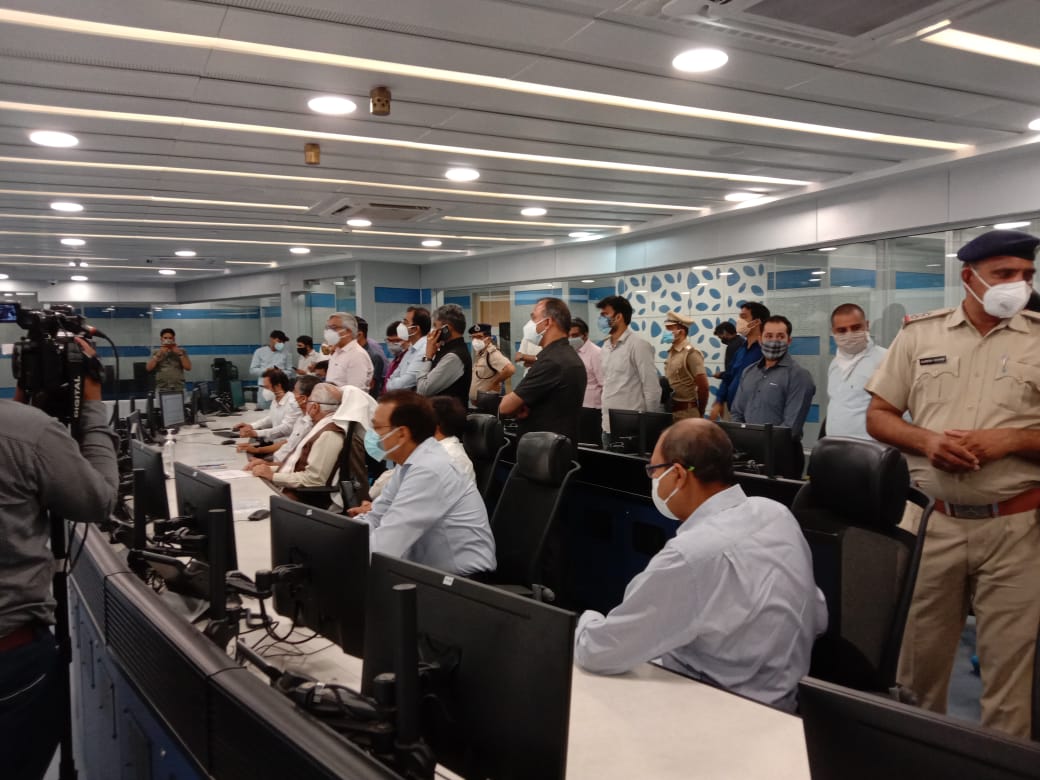 Inauguration of Integrated Command and Control Centre(ICCC), Gurugram decoding=
