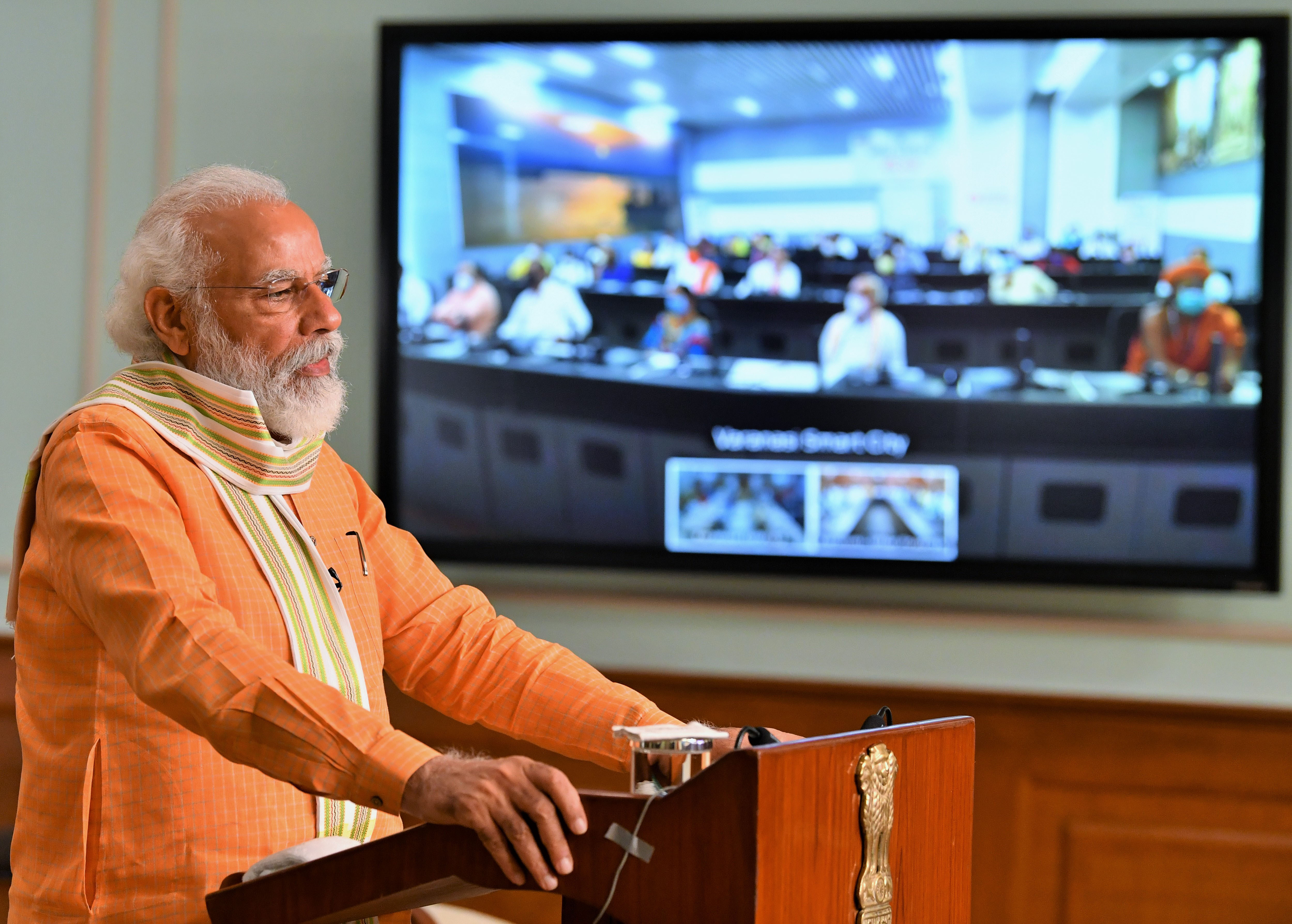 PM Modi appreciates efforts of Centre decoding=