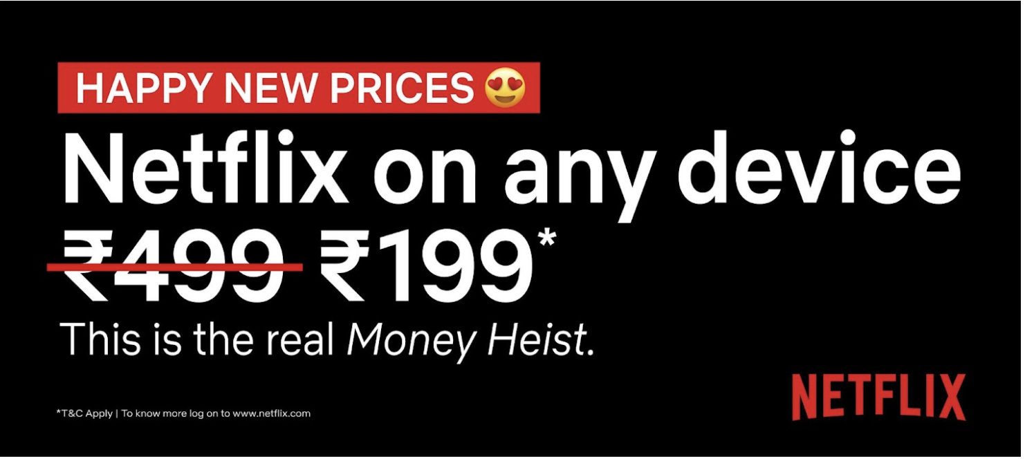 Netflix announces new prices in India decoding=