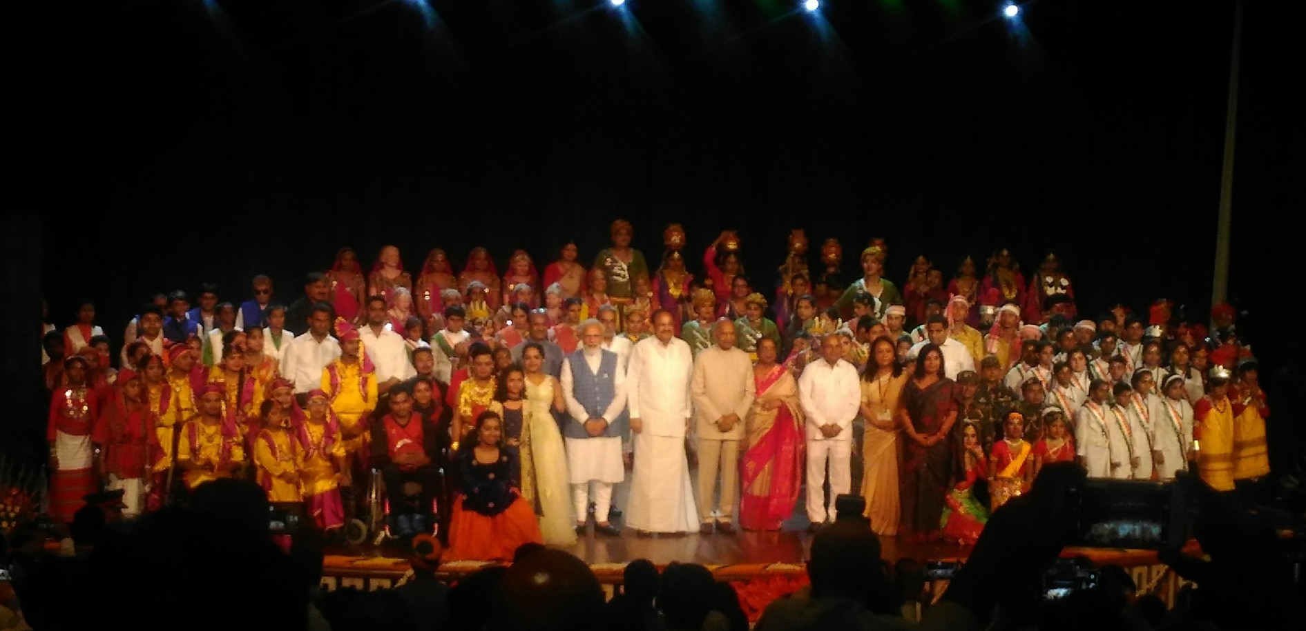 President Witnesses Extraordinary Performances by Divyang  ‘Divya Kala Shakti- Witnessing Ability in Disability’ decoding=
