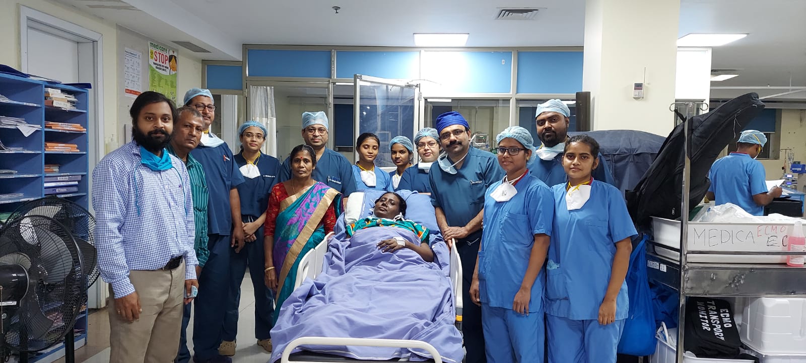 Medica breathes a new lease of life to the longest ECMO survivor in India decoding=