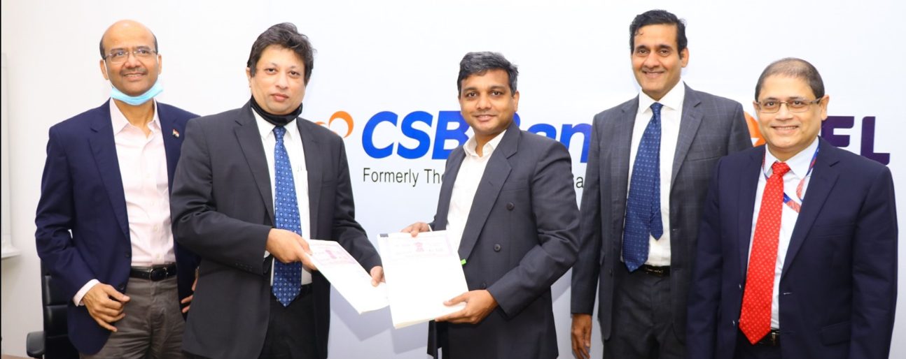 CSB Bank partners with IIFL Finance for gold loan origination through Business Correspondent model decoding=