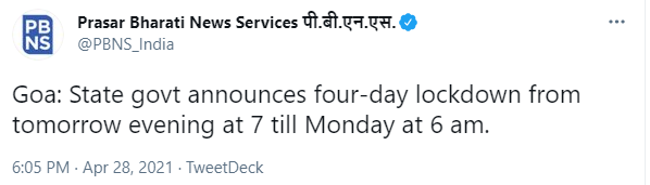 state-govt-announces-4-day-lockdown-from-tomorrow-evening-at-7-till-monday-at-6-am