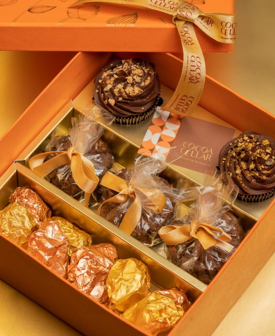 Cocoa Cellar sweetens festive gifting with Diwali hampers in alcoholic and non-alcoholic dessert ranges decoding=