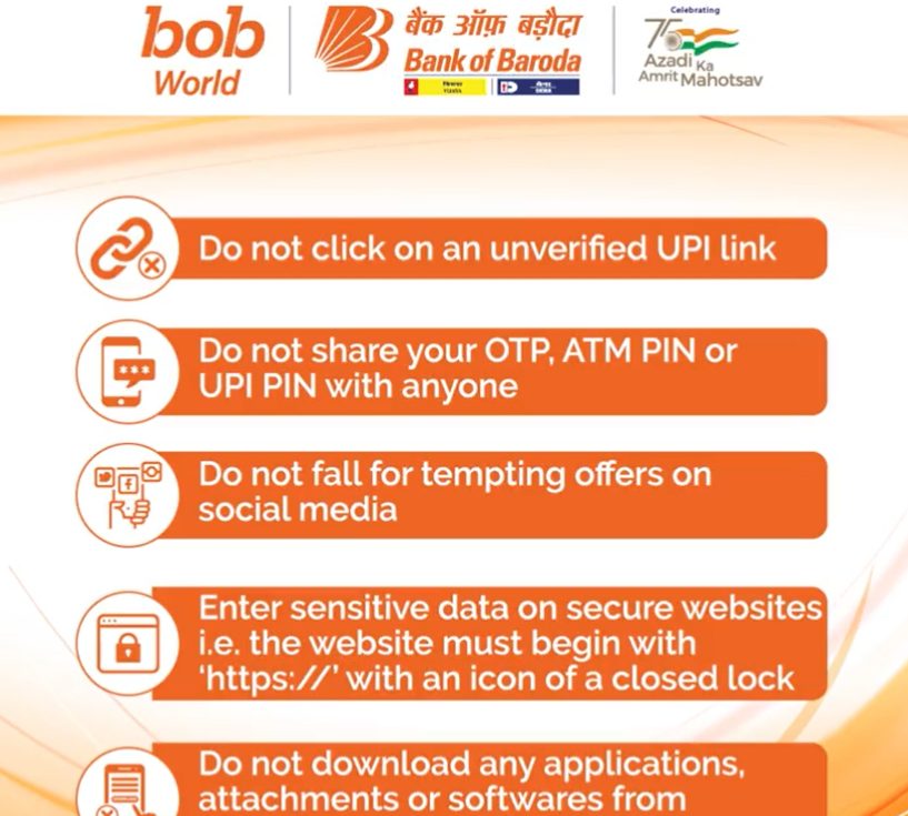 Bank of Baroda Observes Cyber Jagrookta Diwas with #PehchaanCon to educate the Public about Banking Frauds decoding=