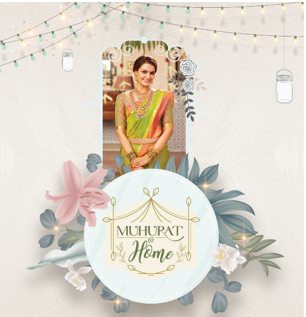Kalyan Jewellers launches #MuhuratAtHome campaign celebrating intimate lockdown weddings decoding=