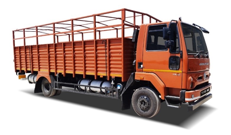 Ashok Leyland launches ecomet STAR 1115 CNG with Turbocharged engine decoding=