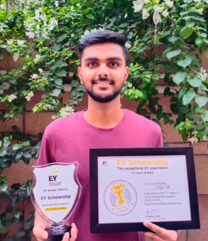 JMI student Kaif Ali wins prestigious EY Scholarship 2021 decoding=