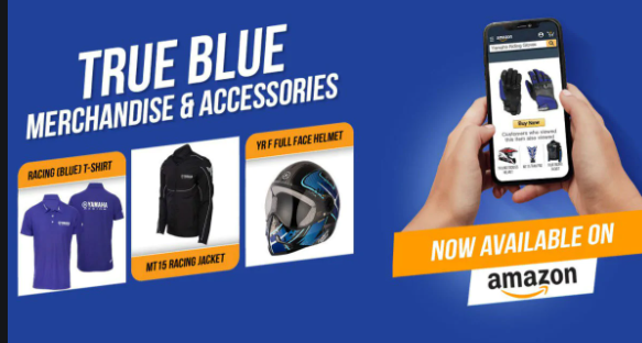 Yamaha apparels and accessories are now available on Amazon.in decoding=