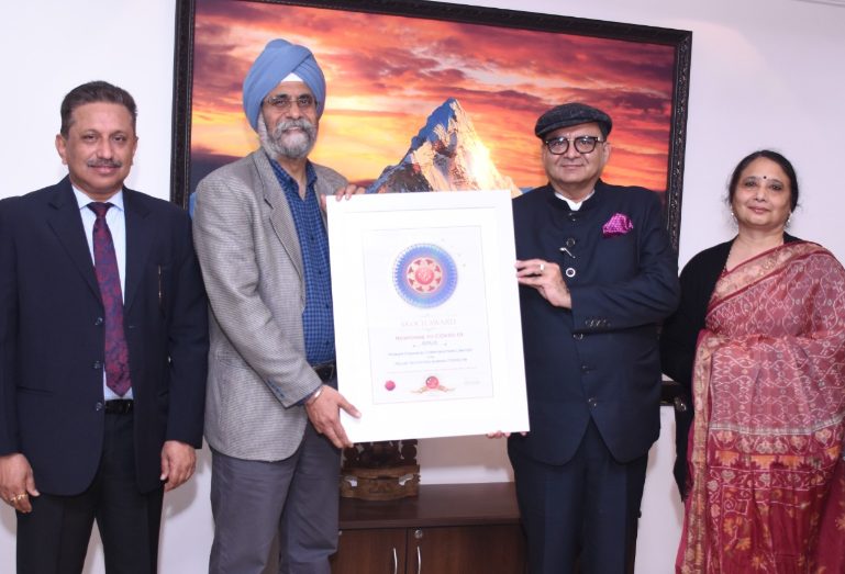 PFC Bags SKOCH Gold Award in ‘Best Performing PSU for Covid Activities’ category decoding=