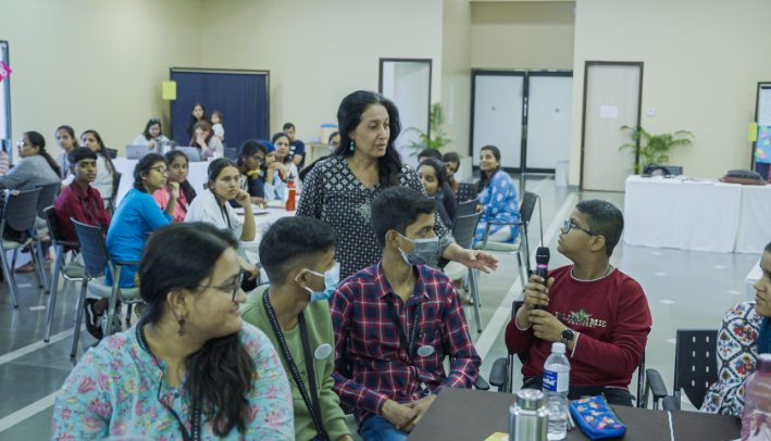 Teach For India holds its 5th annual Kids Revolutionary Retreat with international music artist Nimo, in Mumbai decoding=