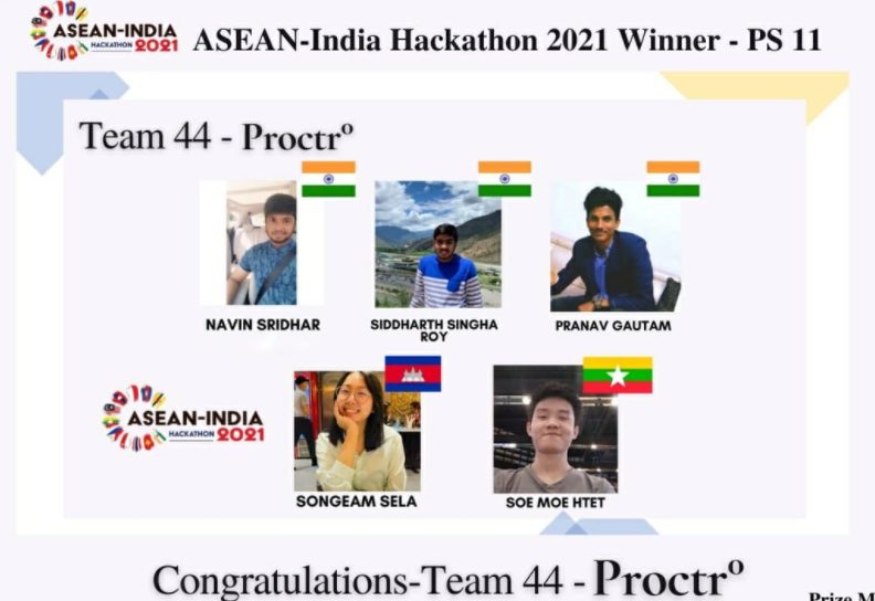 jmi-student-pranav-gautam-part-of-asean-india-international-hackathon-2021winning-team