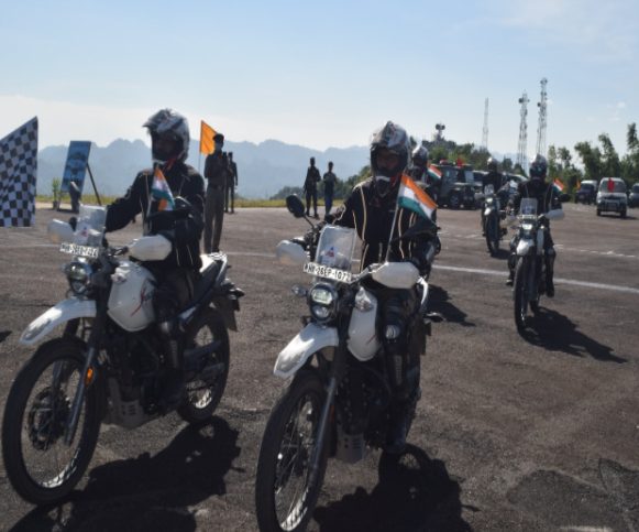 India@75 BRO Motorcycle Expedition decoding=