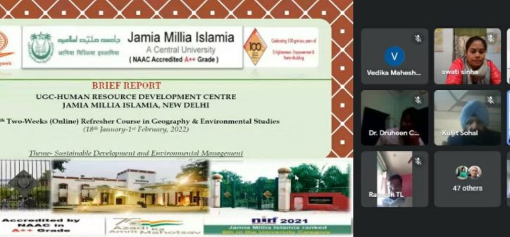 jmi-successfully-conducts-19th-refresher-course-in-geography-environmental-studies