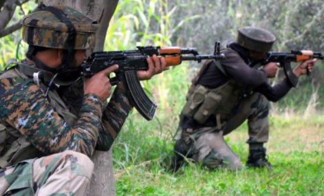 5 terrorists killed in encounter with security forces in Jammu and Kashmir decoding=