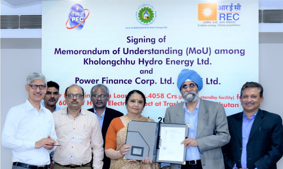 Financial Assistance of Rs. 4058 Crore (plus 20% standby facility) to KHEL for 600 MW Hydro Electric Project at Trashi Yangtse, Bhutan decoding=