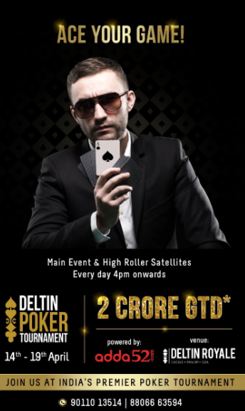 ‘DELTIN POKER TOURNAMENT’ IS BACK WITH ONE OF THE BIGGEST EVER GTD PRIZE POOL OF INR 2 CRORES decoding=