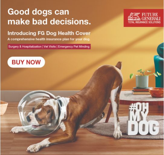 Future Generali India Insurance Launches ‘FG Dog Health Cover’ Insurance decoding=