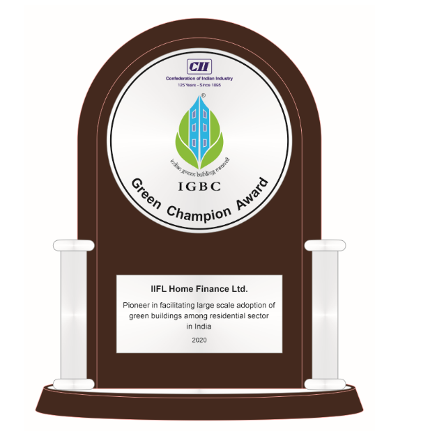 IIFL Home Finance Wins Green Champion Award from CII decoding=