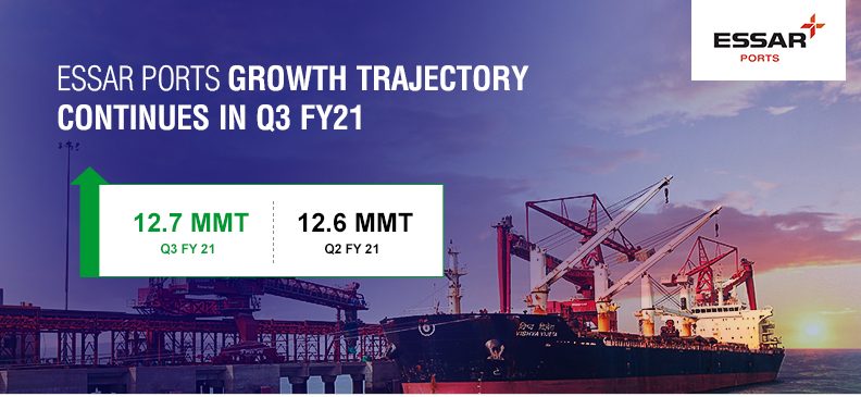 essar-ports-growth-trajectory-36-5-million-tonnes-mt-in-q3-fy-21