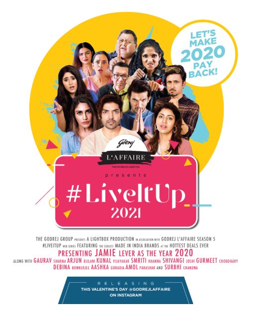 #LiveItUp 2021 web-series to be released during India’s coolest lifestyle affair Godrej L’Affaire decoding=