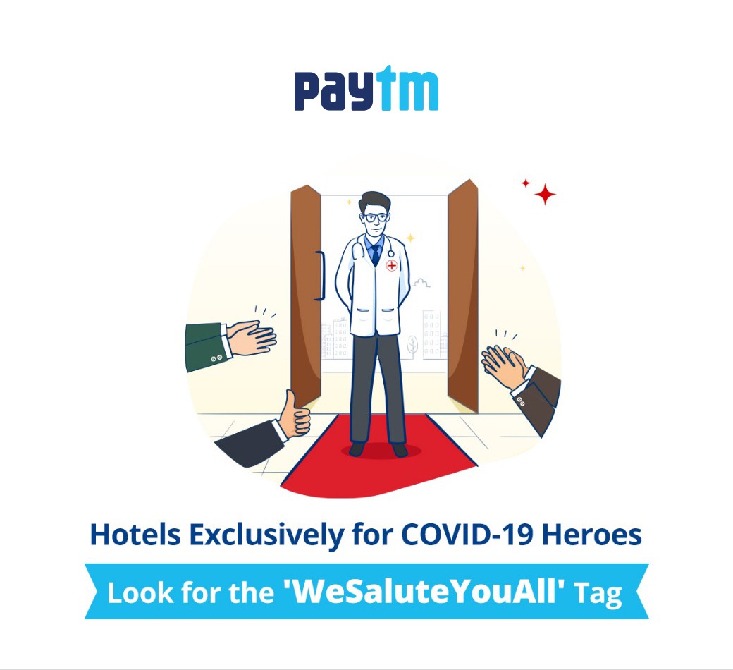 paytm-teams-up-with-hotels-to-offer-temporary-accommodation-for-healthcare-professionals-fighting-covid-19