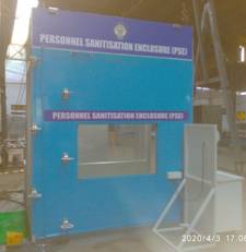 DRDO develops sanitization enclosures and face shields to save primarily healthcare professionals from COVID-19 decoding=