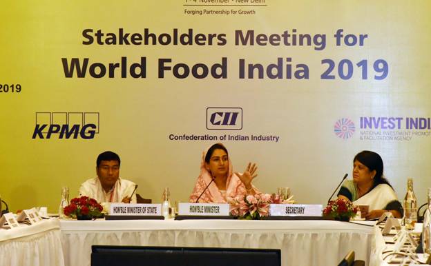 World Food India to be held from 1st to 4th November 2019 decoding=