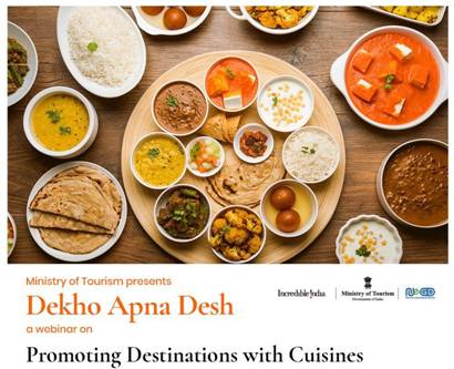 promoting-destinations-with-authenticated-cuisines-under-dekho-apna-desh-webinar-series