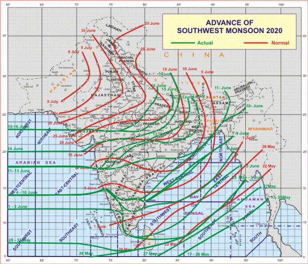 A Low-Pressure Area is likely to form over north Bay of Bengal & neighborhood around 19th June decoding=